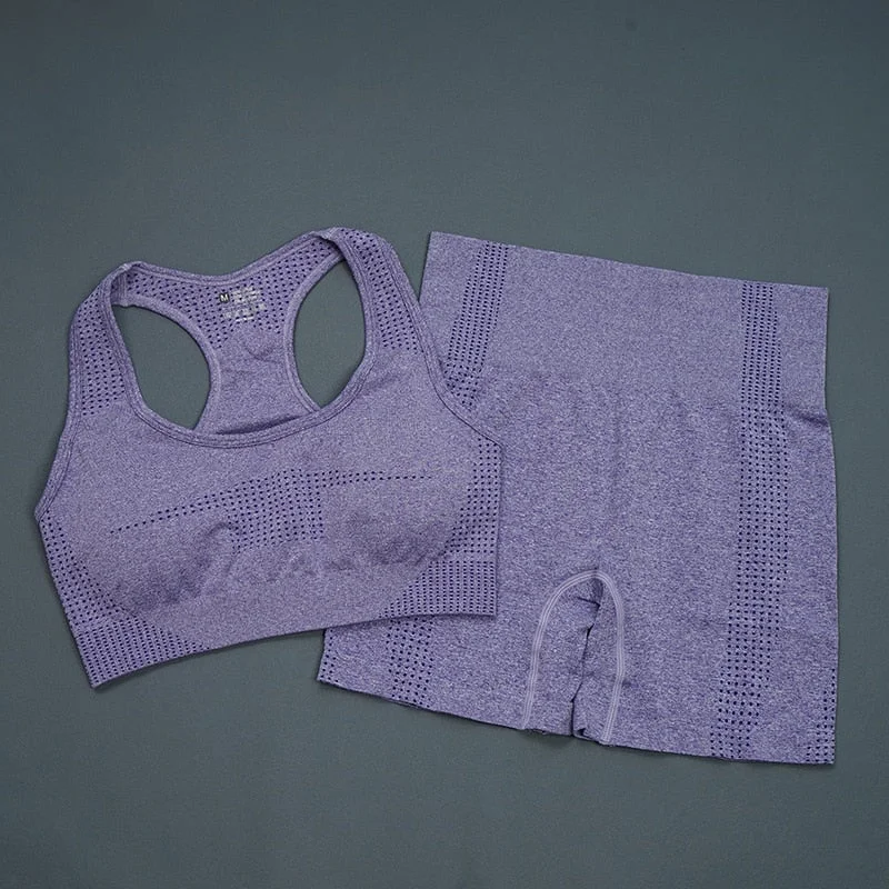 Bra Shorts Purple