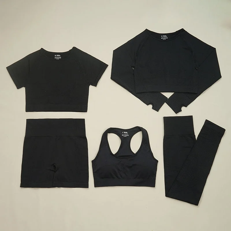 5pcs set Black