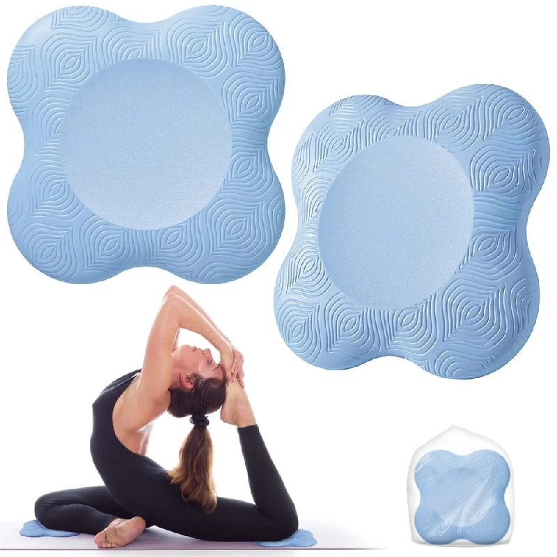 Yoganix Yoga Knee Pad Cushion Extra Thick Support Knees Elbows Wrist Hands Head Foam Pilates Kneeling Pad Knees and Elbows for Fitness