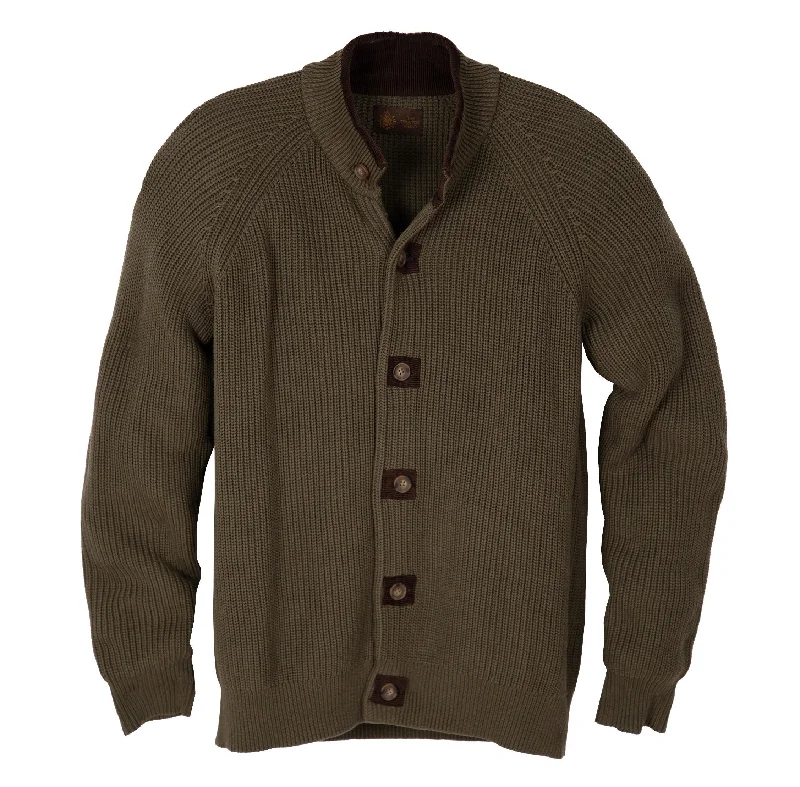 Scholarly Dover Knit & Corduroy Sweater