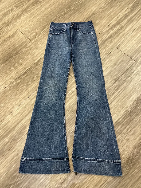 Jeans Flared By Express In Blue, Size: 2