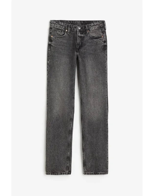 Weekday Straight Regular Jeans Grey Wash