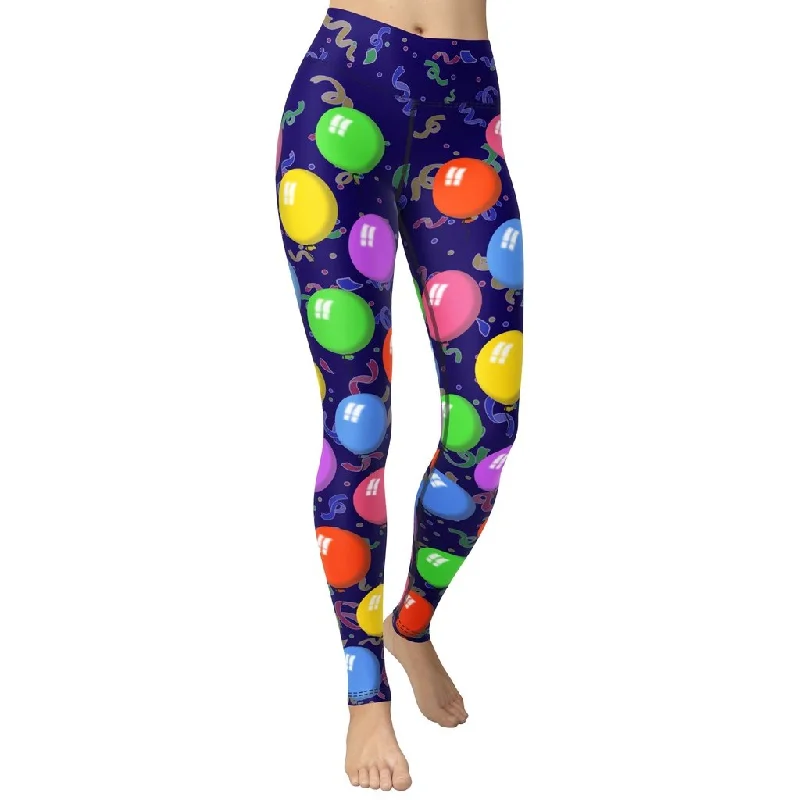 Balloons Yoga Leggings