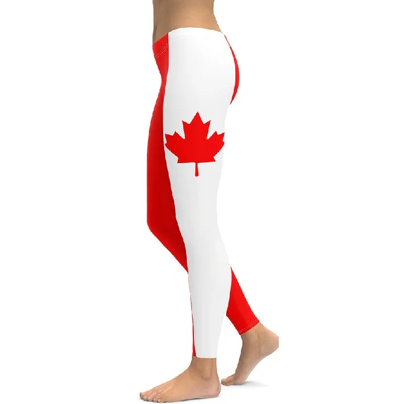 Canada Flag Leggings