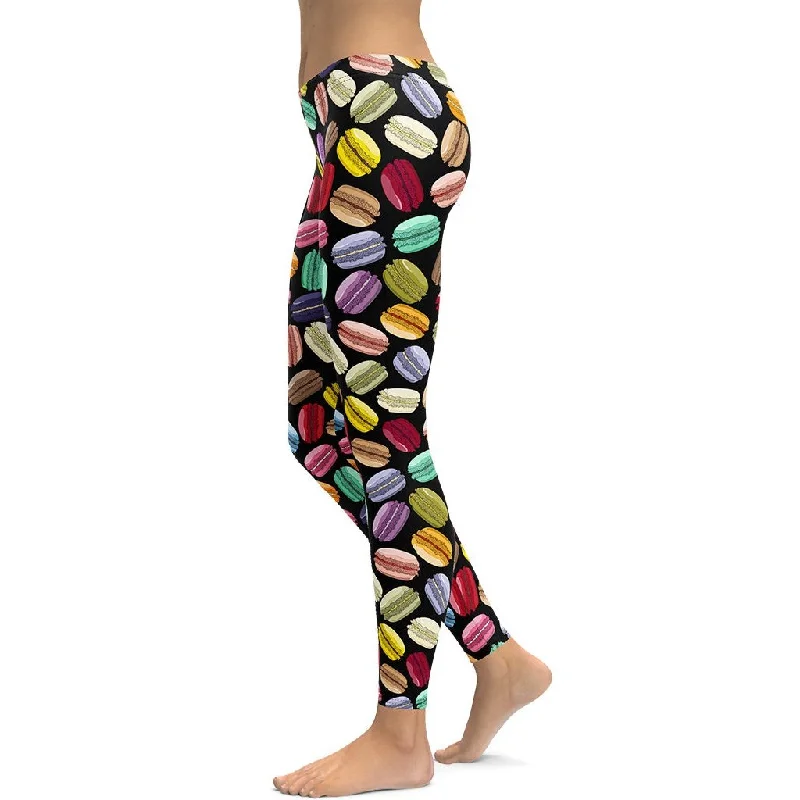 Macaroons Pattern Leggings