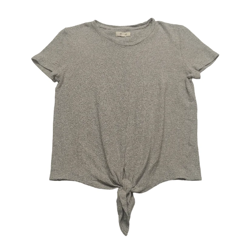 Grey Top Short Sleeve Madewell, Size Xs