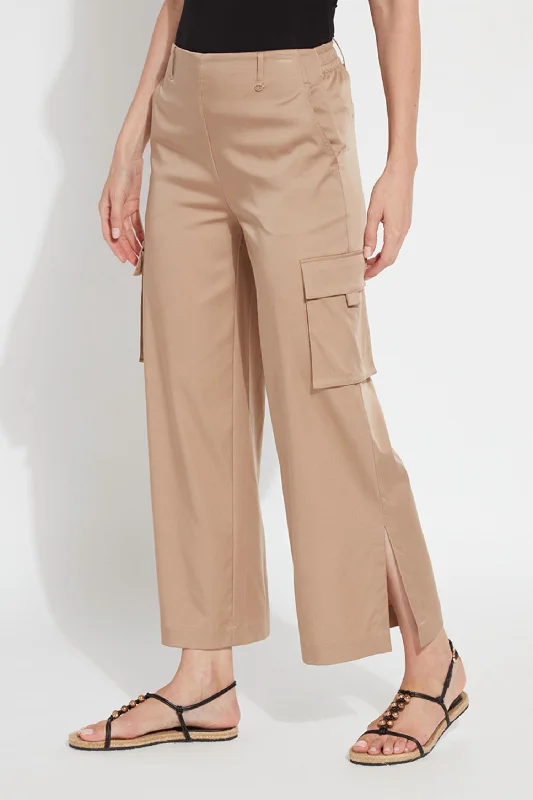 Calypso Cargo Pants In Tanned