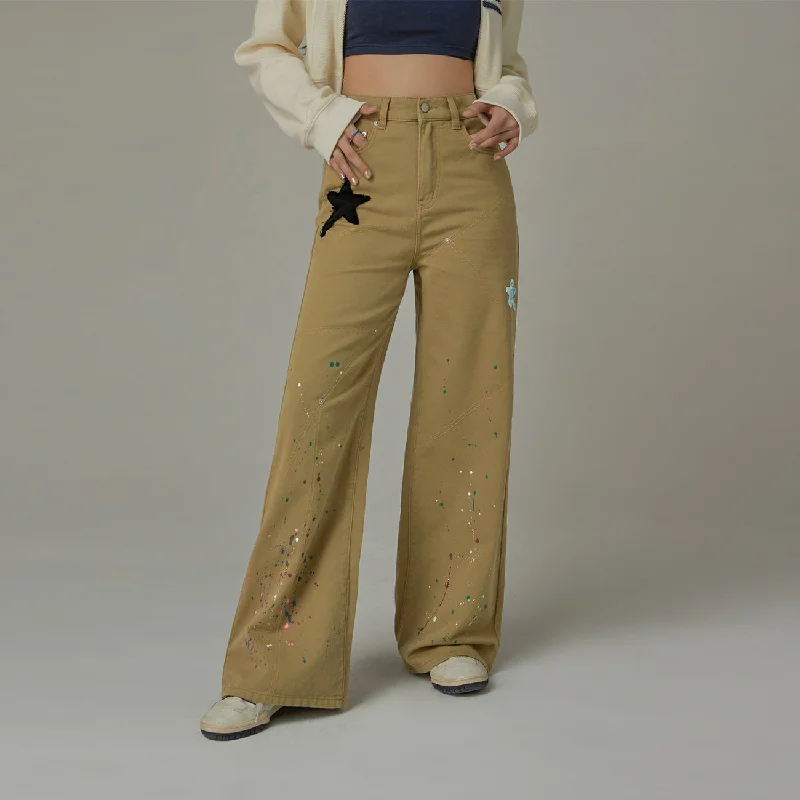 Star Wide Pants