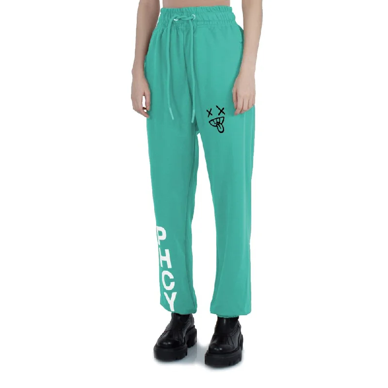 Pharmacy Industry Sporty Chic Cotton Jersey Women's Trousers